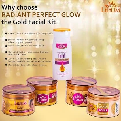 Lilium Gold Facial Kit 1100gm