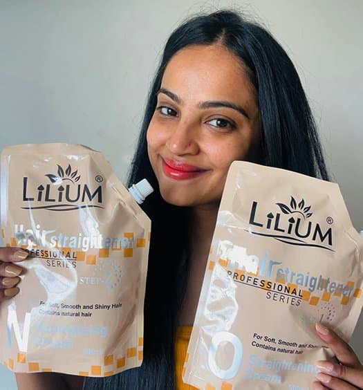 Lilium 2-Steps Hair Straightener Cream 500ml
